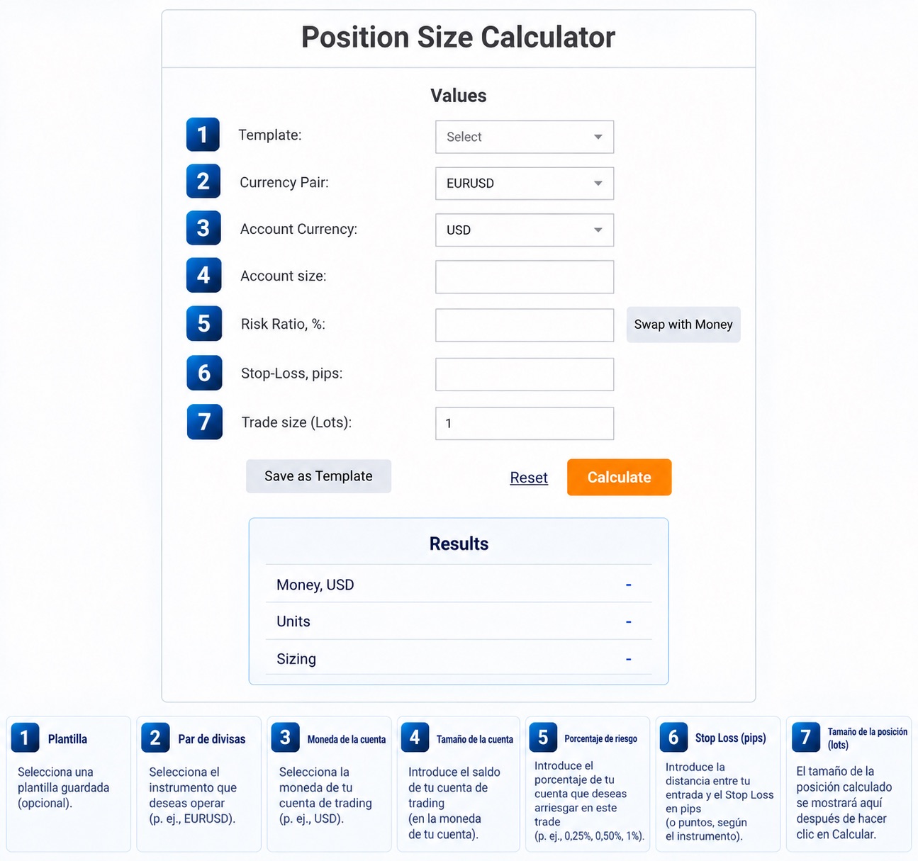 Position Size Calculator